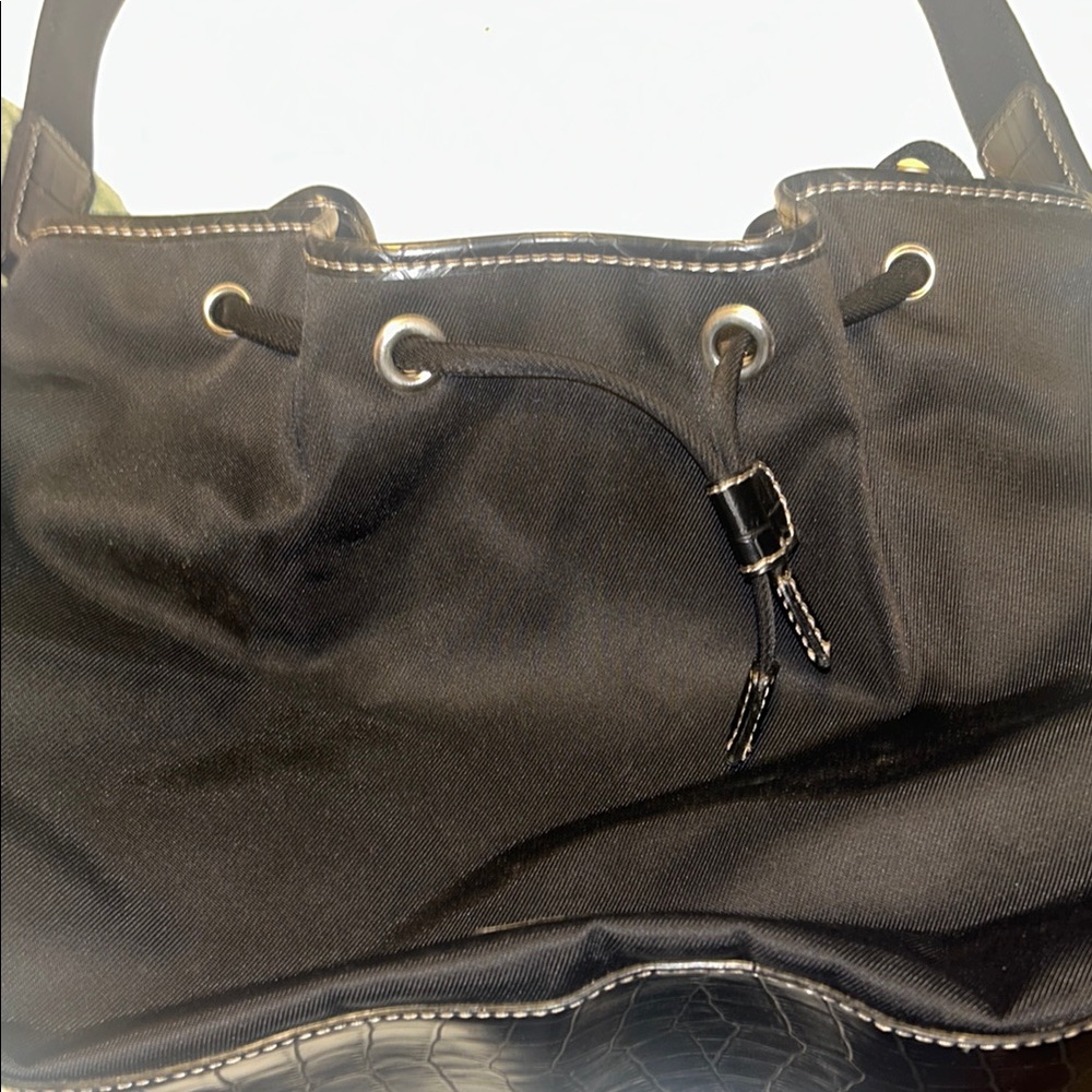 Elegant Black Tote Bag
